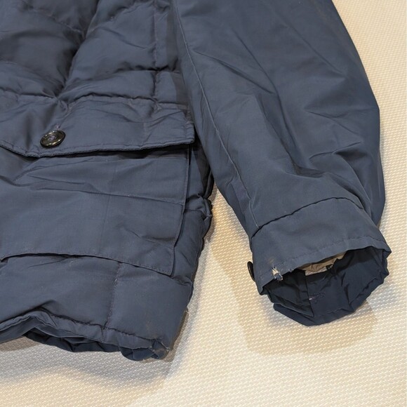 Vintage Eddie Bauer Down Blizzard Proof Jacket Coat Parka Men's Fur Collar XL - Picture 6 of 12